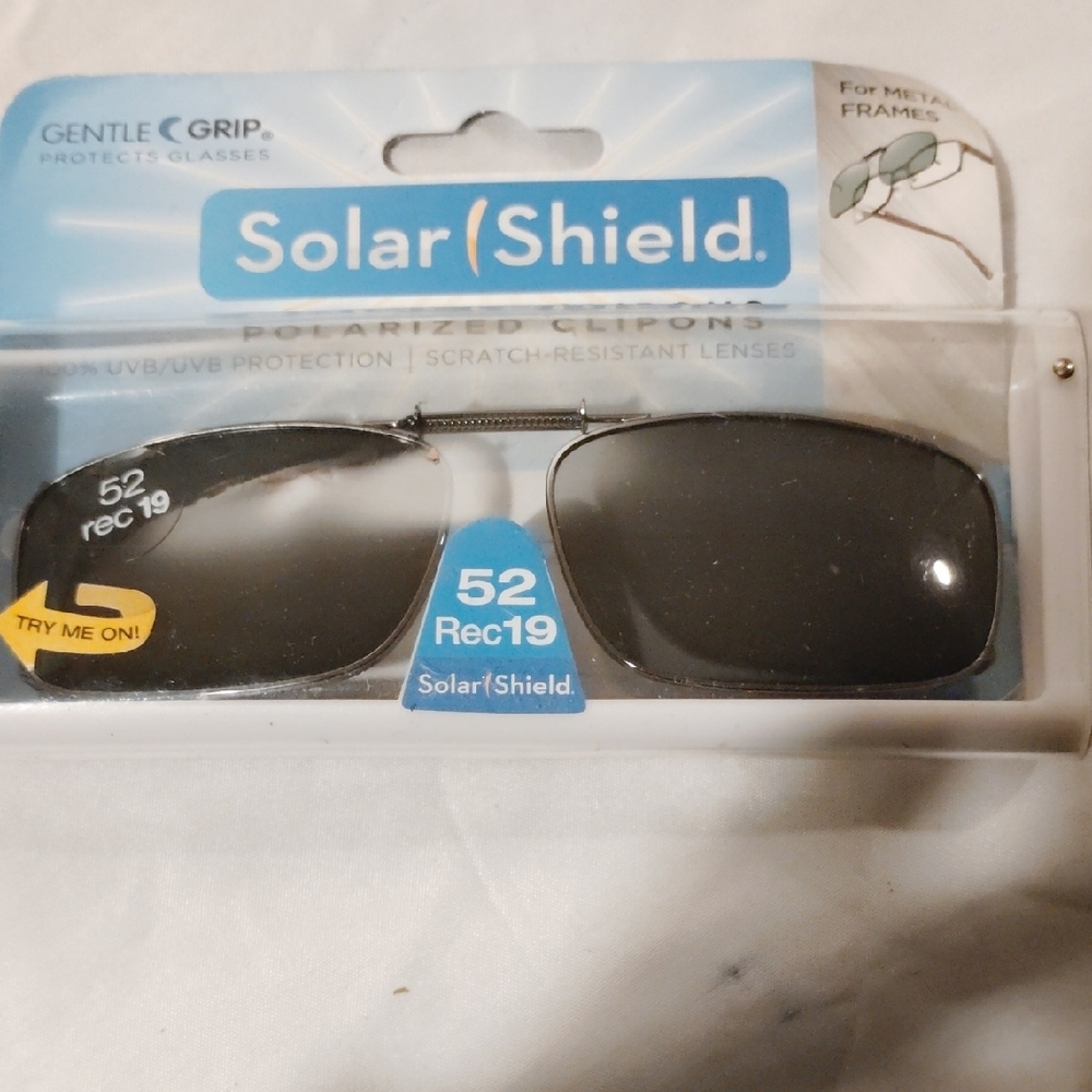 Solar Shield Polarized Clip-Ons